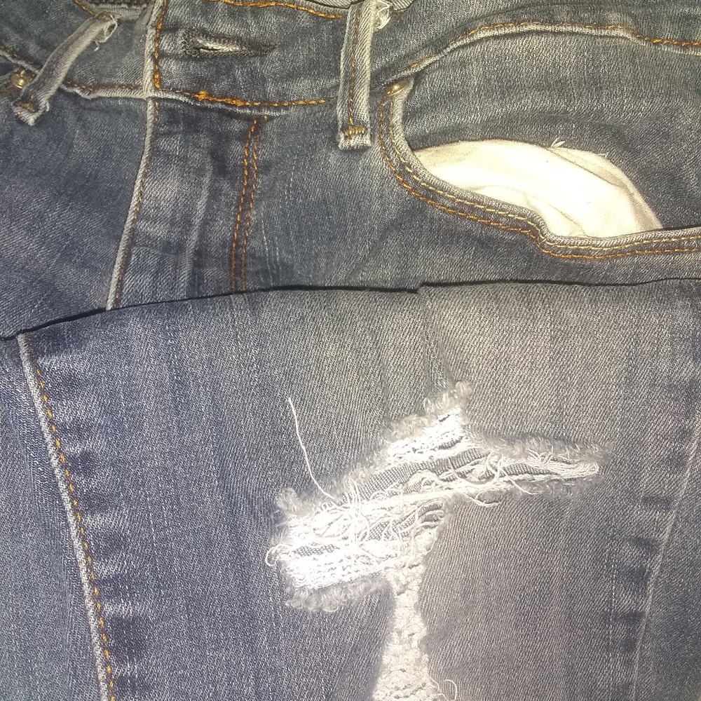 Levi Strauss modern slim cuffed jeans